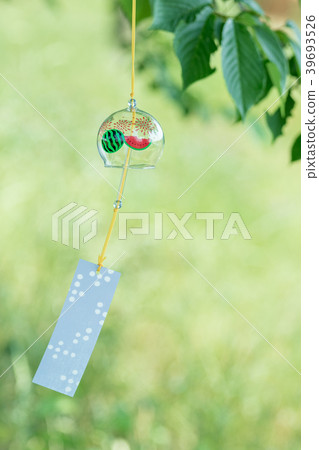 Glass wind bell 39693526