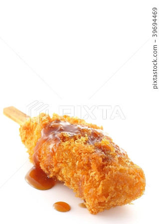 Salmon cutlet sauce Salmon cutlet sauce 39694469