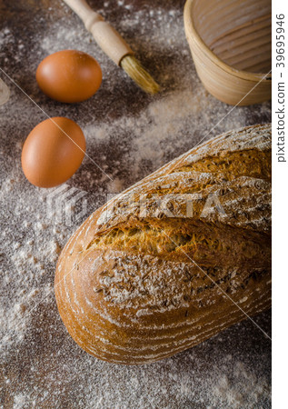 Homemade sourdough bread rustic Homemade sourdough bread rustic 39695946