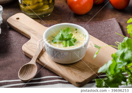 Homamade tartar mayo sauce Homamade tartar mayo sauce 39696253