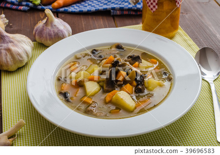 Honest homemade potato soup 39696583