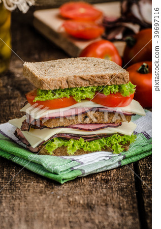 Smoked meat sandwich Smoked meat sandwich 39697116