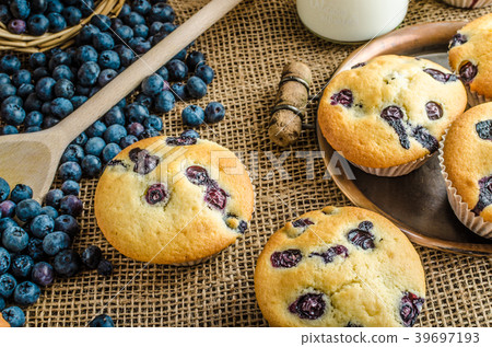 Blueberry muffins Blueberry muffins 39697193