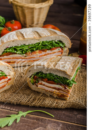Italian Pressed Sandwich Italian Pressed Sandwich 39697199