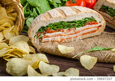 Italian Pressed Sandwich Italian Pressed Sandwich 39697207