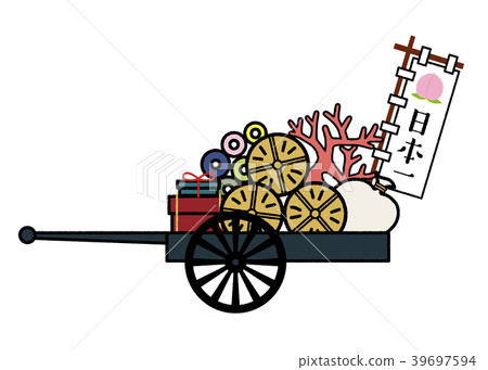 Momotaro's treasure car Momotaro's treasure car 39697594