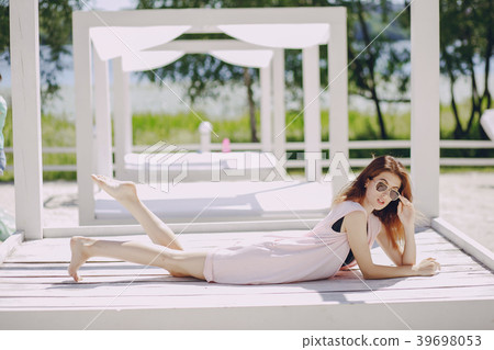 girl in a beach 39698053