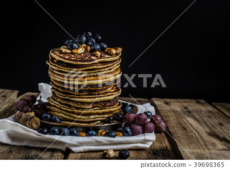 Big homemade pancakes 39698365