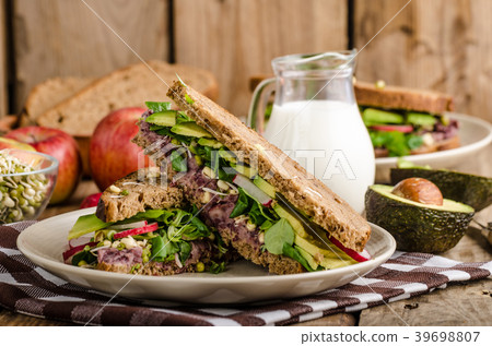 Chipotle-Avocado Summer Sandwich Recipe Chipotle-Avocado Summer Sandwich Recipe 39698807