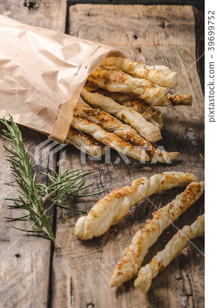 Sticks puff pastry 39699752