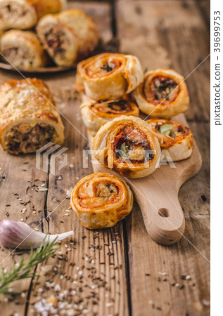 Sticks puff pastry 39699753