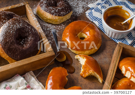 Homemade donuts two kinds Homemade donuts two kinds 39700127