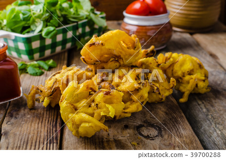 Crispy Onion Bhaji Crispy Onion Bhaji 39700288