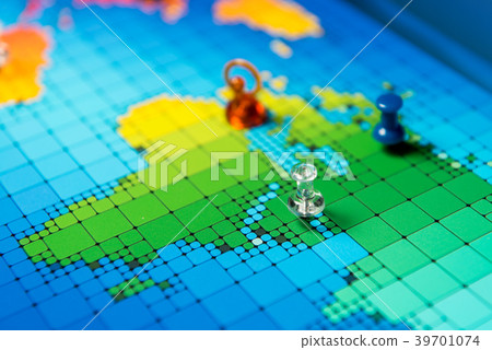 中東,地圖,大頭釘,顯示 中東,地圖,大頭釘,顯示 39701074