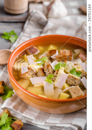 Garlic soup Garlic soup 39701184