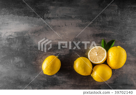 Fresh lemons photo Fresh lemons photo 39702140