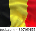Texture of a fabric with the image of the flag of 39705455