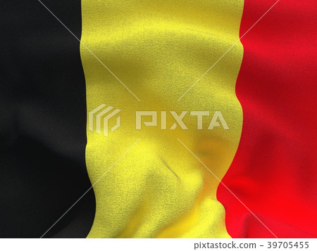 Texture of a fabric with the image of the flag of 39705455