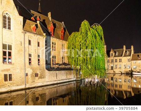 Rozenhoedkaai in the historical centre of Bruges 39705884