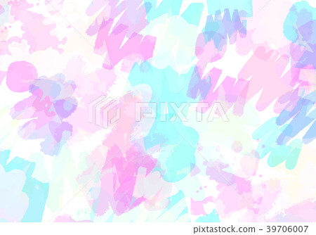 畫筆描邊背景素材 畫筆描邊背景素材 39706007