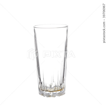 Empty glass isolated on a white background 39706967