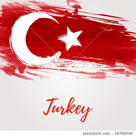 Backgrounf with grungeTurkey flag Backgrounf with grungeTurkey flag 39709589