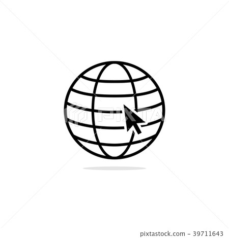 Internet icon illustration 39711643