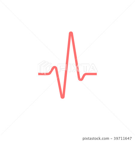 Red sinusoid seismic line 39711647