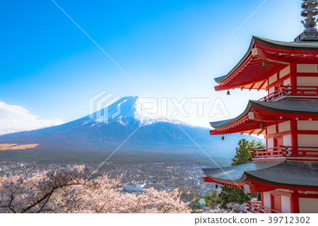 山梨縣·Shinagurayama淺間公園·春天 39712302