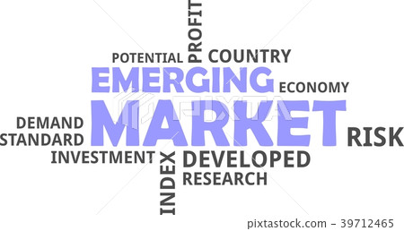 word cloud - emerging market 39712465