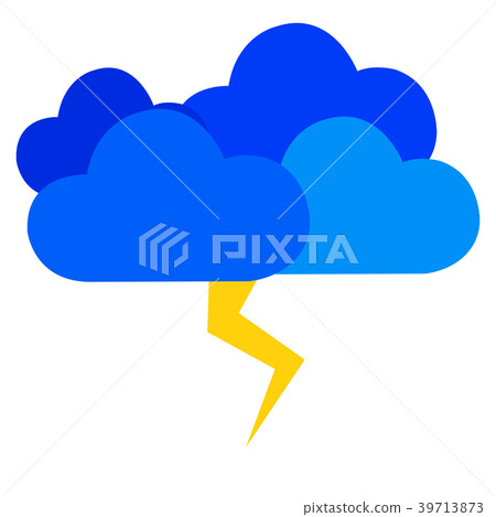 Abstract weather symbol 39713873