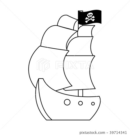 Abstract pirate object 39714341