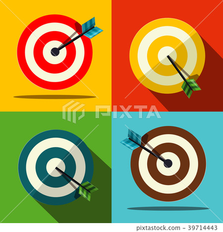 Target Icons Set Vector Target Icons Set Vector 39714443