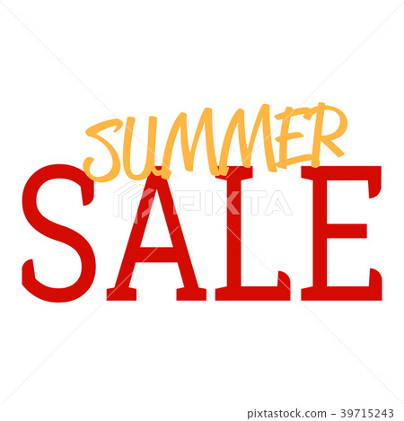 Summer Sale label 39715243