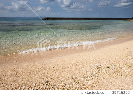 西海灘（黑島）的風景 39716203