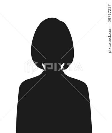 Female silhouette - Stock Illustration [39717237] - PIXTA