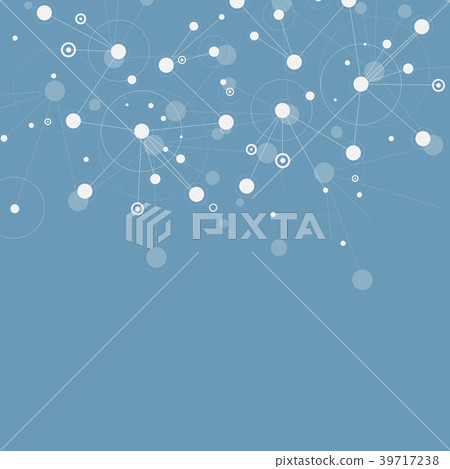 Abstract vector network connection structure Abstract vector network connection structure 39717238