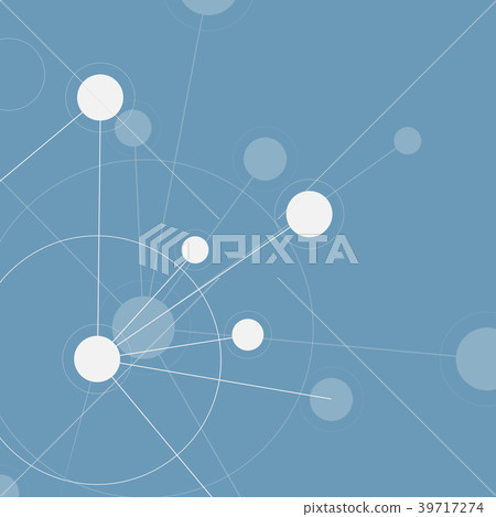 Network and connection design background - Stock Illustration [39717274 ...