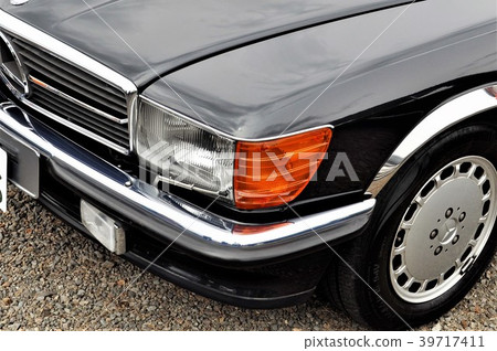 懷舊汽車前燈 39717411