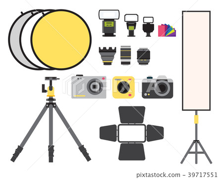 Camera photo vector studio icons optic lenses 39717551