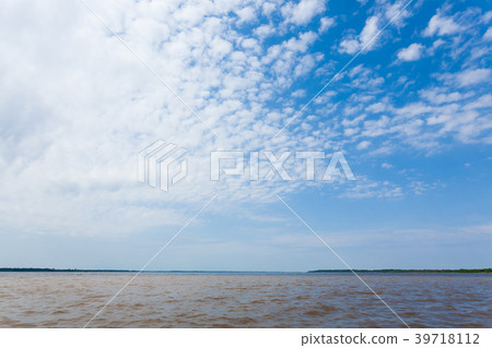 Meeting of Waters.rivers confluence in Manaus Meeting of Waters.rivers confluence in Manaus 39718112