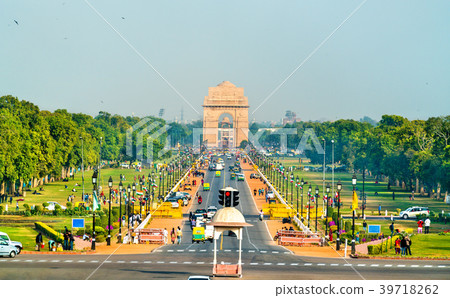 View of Rajpath ceremonial boulevard from the 39718262
