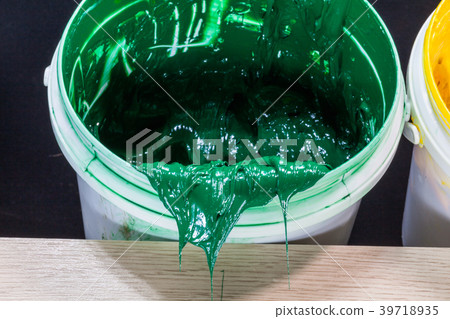green color of plastisol ink 39718935