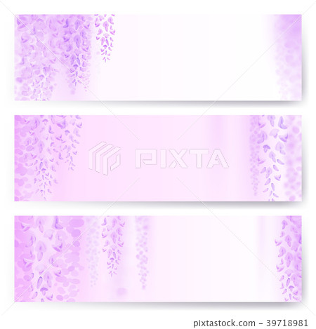 Spring background with blooming wisteria Spring background with blooming wisteria 39718981