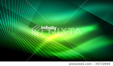 Shiny straight lines on dark background, techno Shiny straight lines on dark background, techno 39719994