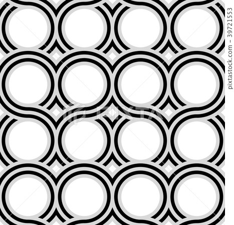 Vector seamless pattern with mandala shape. Vector seamless pattern with mandala shape. 39721553