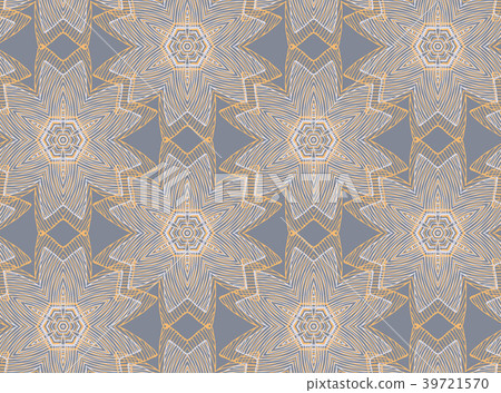 Vector seamless pattern with mandala shape. 39721570
