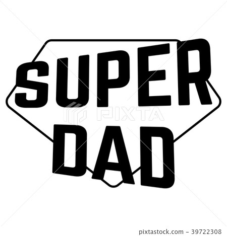 Abstract Super Dad 39722308