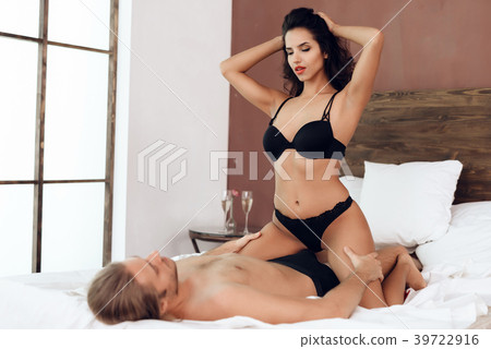 Passionate young couple has intimate affinity. Passionate young couple has intimate affinity. 39722916