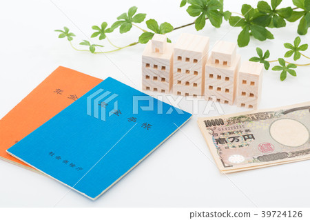 pension book  39724126